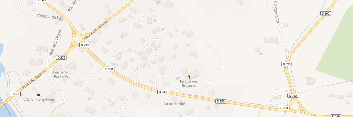 Plan du 15 Rue du Jeu de Boules à Vallon-Pont-d’Arc