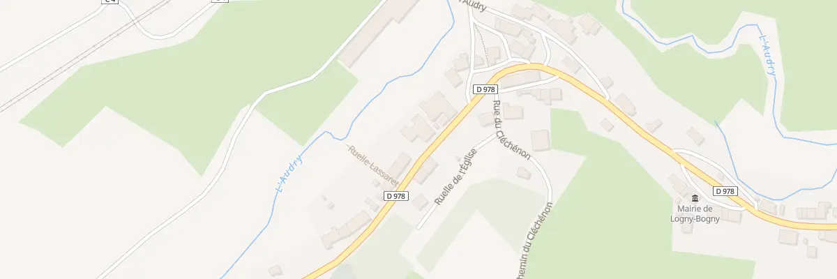 Plan du 54 Rue Principale à Logny-Bogny