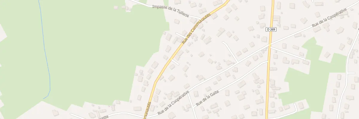 Plan du 22 Rue des Communautés à Blanzy