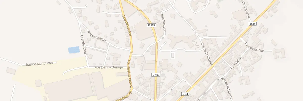 Plan du 33 Rue Claude Protière à Chazelles-sur-Lyon