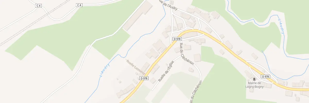 Plan du 50 Rue Principale à Logny-Bogny