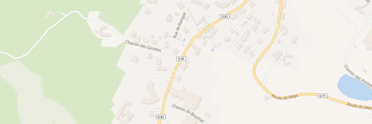 Plan du 5100 Rte de Virigneux à Haute-Rivoire