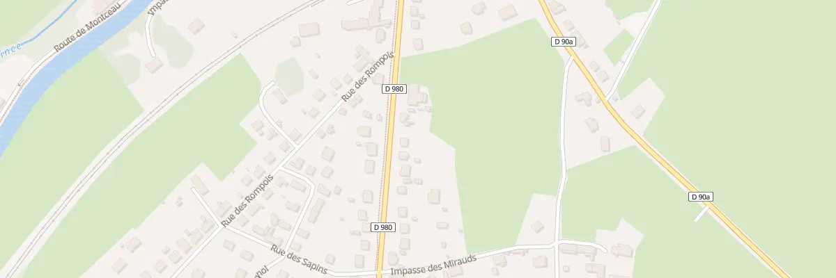 Plan du 21 Rte de Mâcon à Blanzy