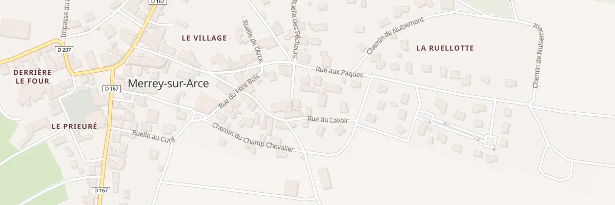 Plan du 3 Rue Pierre Paris à Merrey-sur-Arce