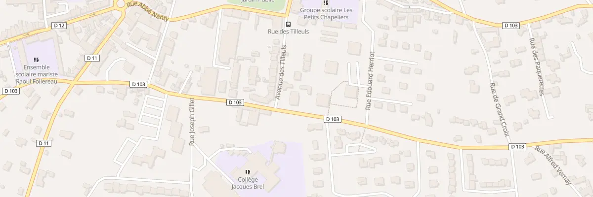 Plan du 7 Av du Onze Novembre à Chazelles-sur-Lyon