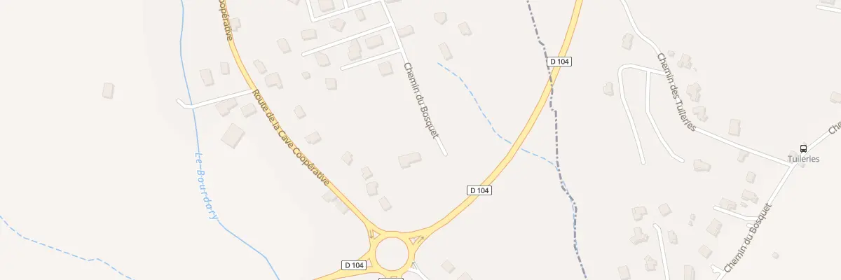 Plan du 640 Che du Bosquet à Saint-Étienne-de-Fontbellon