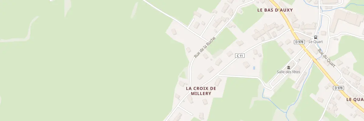Plan du 1 Imp du Champ de la Forêt à Auxy