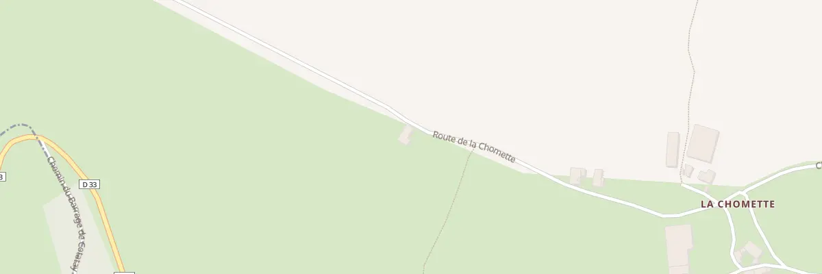 Plan du 1065 Rte de la Chomette à Saint-Genest-Malifaux