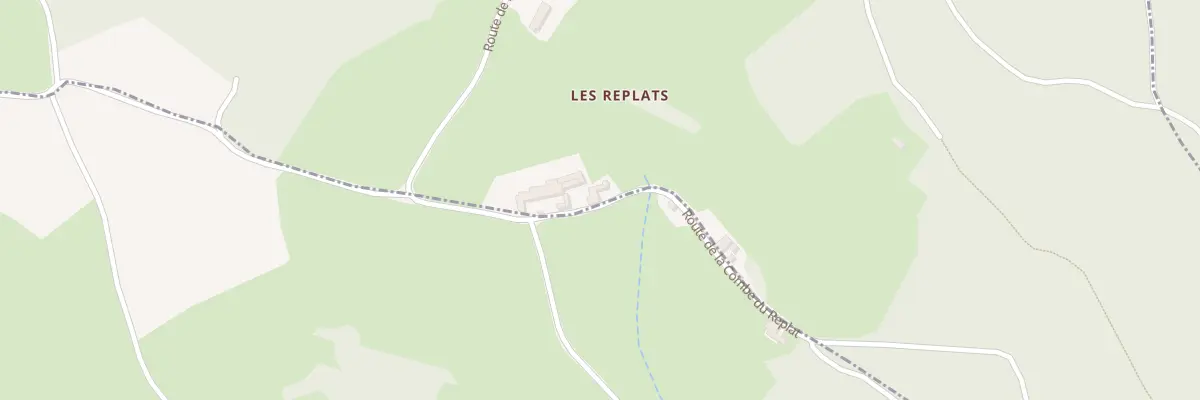 Plan du 2031 Rte de la Combe du Replat à Châtenay