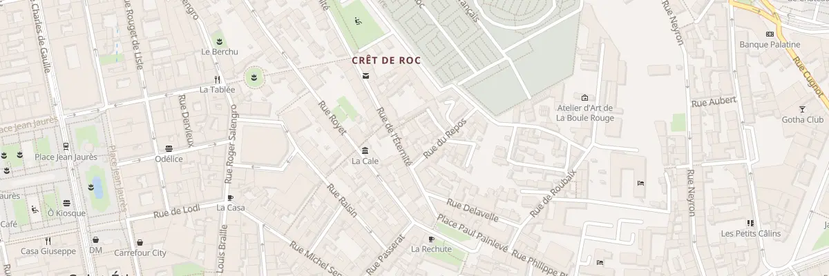 Plan du 14 Rue de l’Eternité à Saint-Étienne