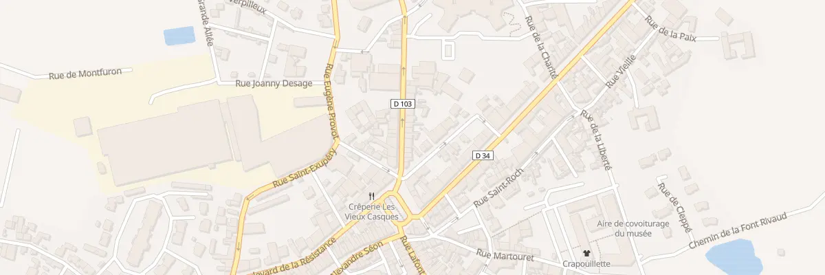 Plan du 20 Rue Claude Protière à Chazelles-sur-Lyon