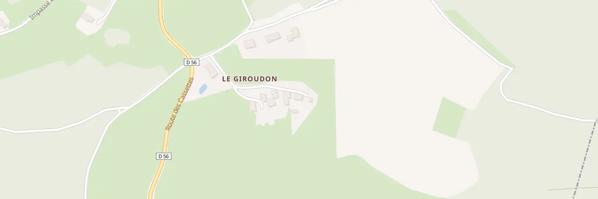 Plan du 5096A Le Giroudon à Ronno