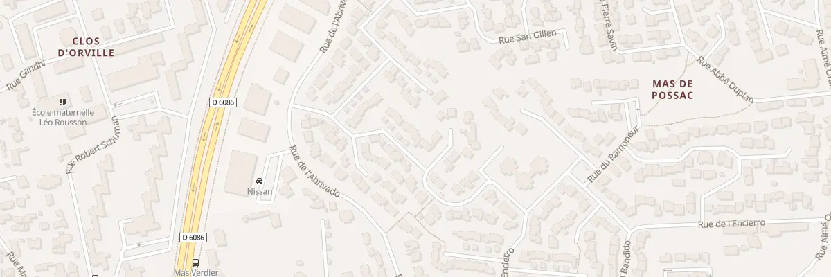 Plan du 19 Rue Carmen à Nîmes