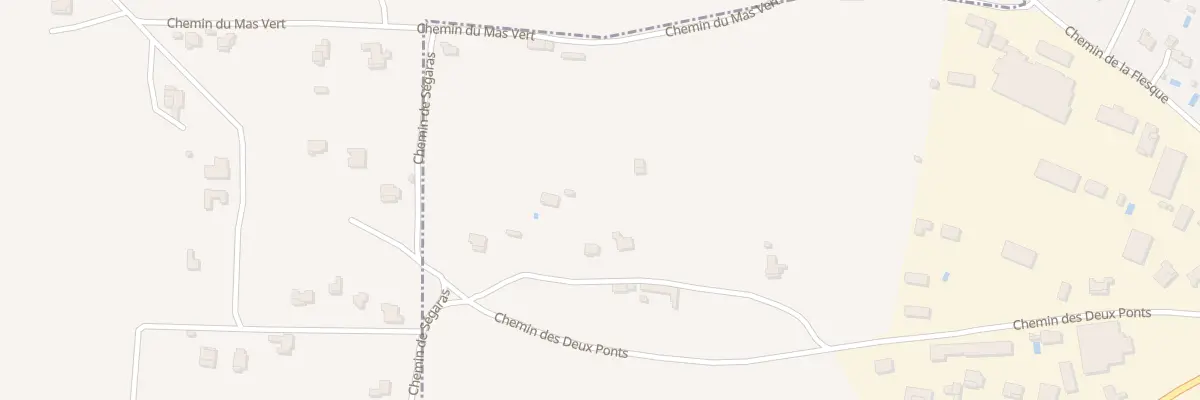 Plan du 9001 Che du Mas d’Arifon à Uzès