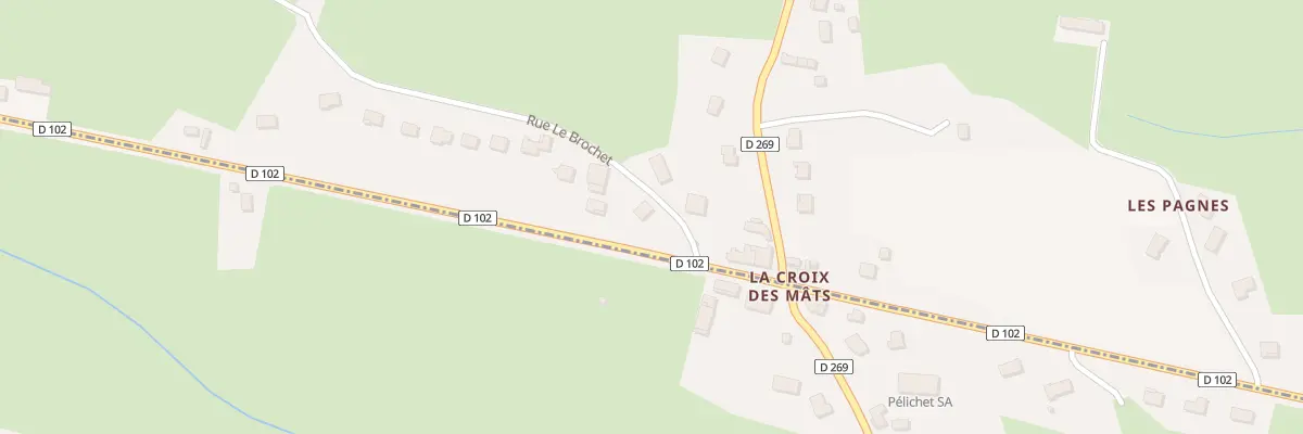 Plan du 5088 La Croix des Mats aux Bizots