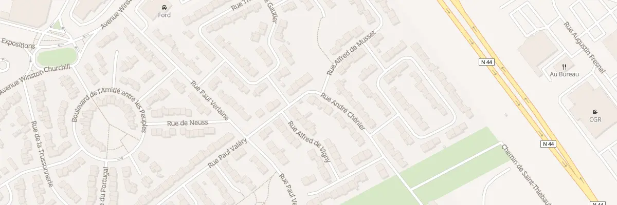 Plan du 6 Rue André Chénier à Châlons-en-Champagne