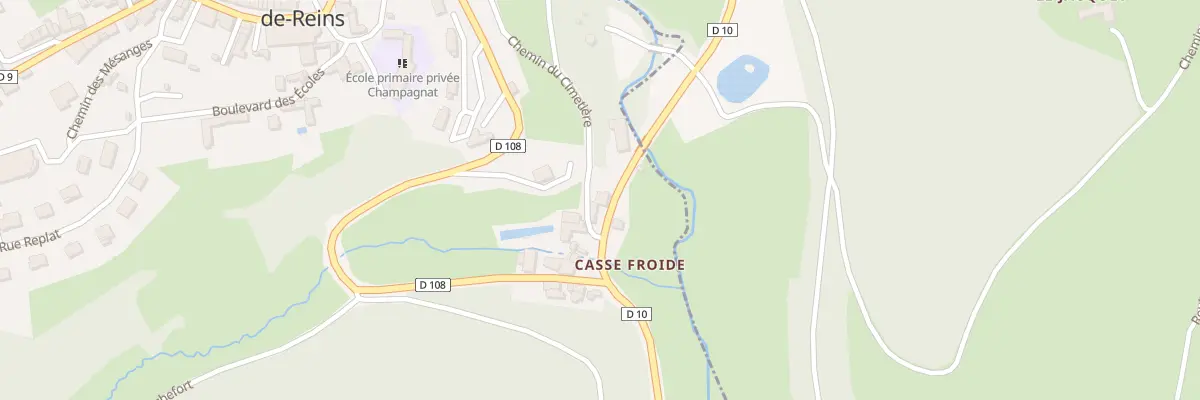 Plan du 7 Casse Froide à Saint-Vincent-de-Reins