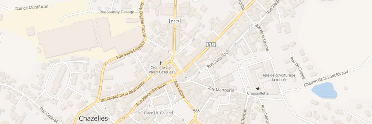 Plan du 5B Rue de Lyon à Chazelles-sur-Lyon