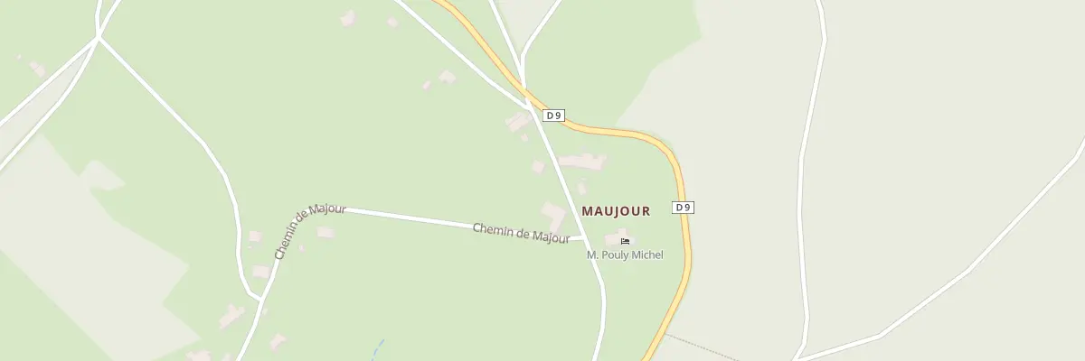 Plan du 5138 Maujour à Devesset