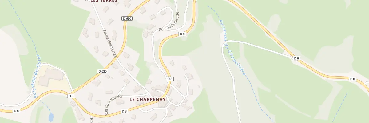 Plan du 124 Imp du Marronnier aux Sauvages