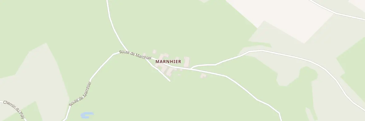 Plan du 2205 Rte de Marnhier à Montregard