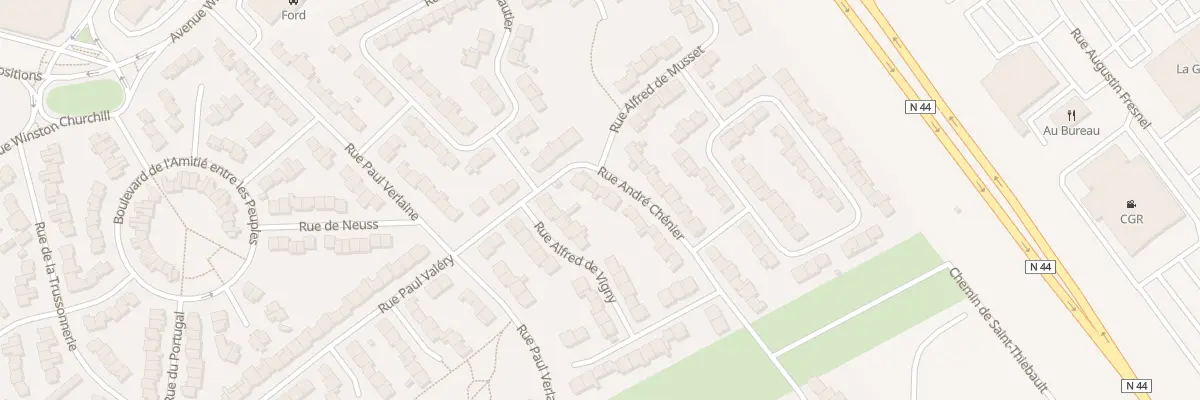 Plan du 10 Rue André Chénier à Châlons-en-Champagne