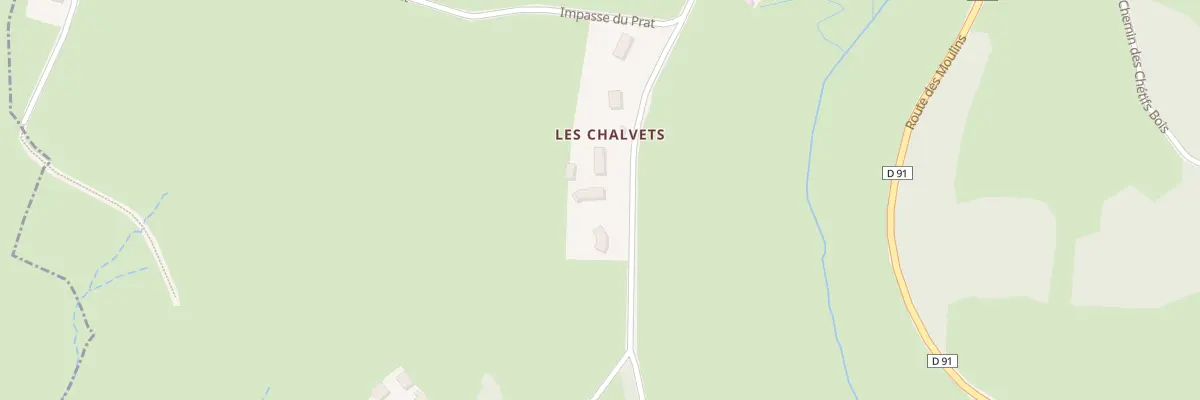 Plan du 470 Imp des Chalvets à Saint-Romain-sous-Gourdon
