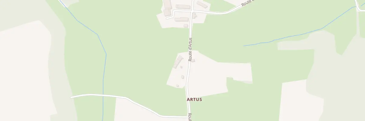 Plan du 5147 Artus à Beaubery