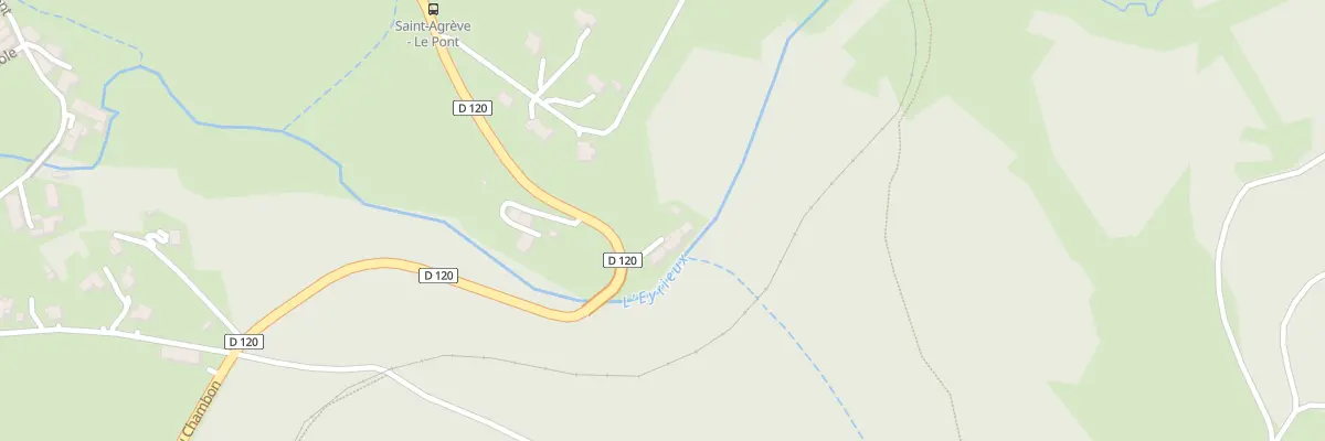 Plan du 800 Rte du Chambon à Saint-Agrève