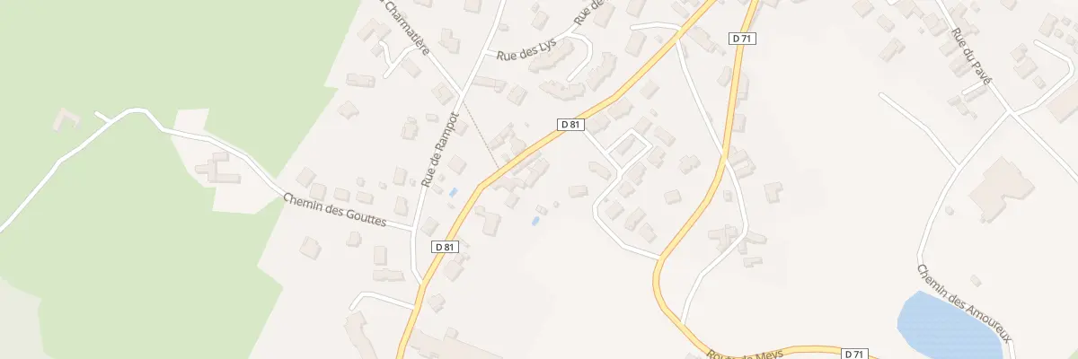 Plan du 301 Rte de Virigneux à Haute-Rivoire