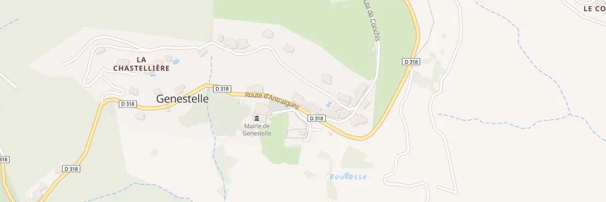 Plan du 5103 Le Village à Genestelle