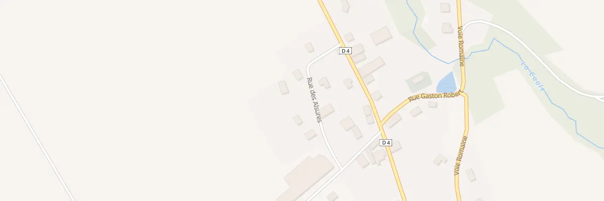 Plan du 3B Rue des Alsures à Faux-Vésigneul