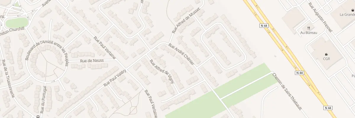 Plan du 14 Rue André Chénier à Châlons-en-Champagne