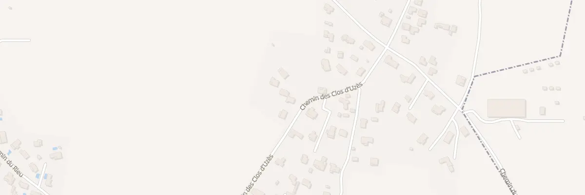 Plan du 5811 Che du Clos d’Uzes à Montaren-et-Saint-Médiers