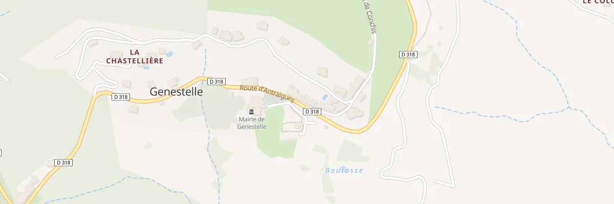 Plan du 5100 Genestelle à Genestelle