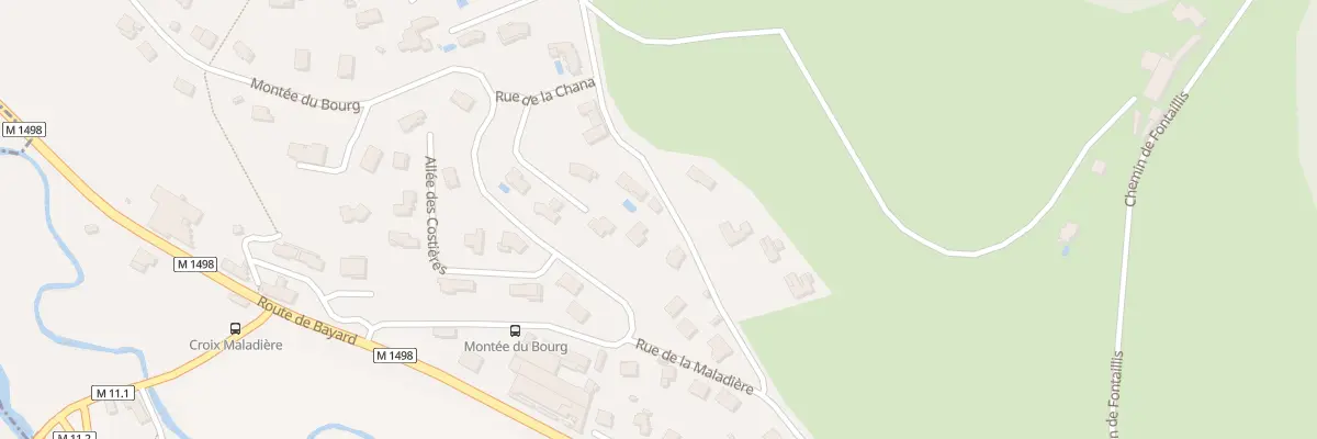 Plan du 30A Che du Goulot à La Tour-en-Jarez