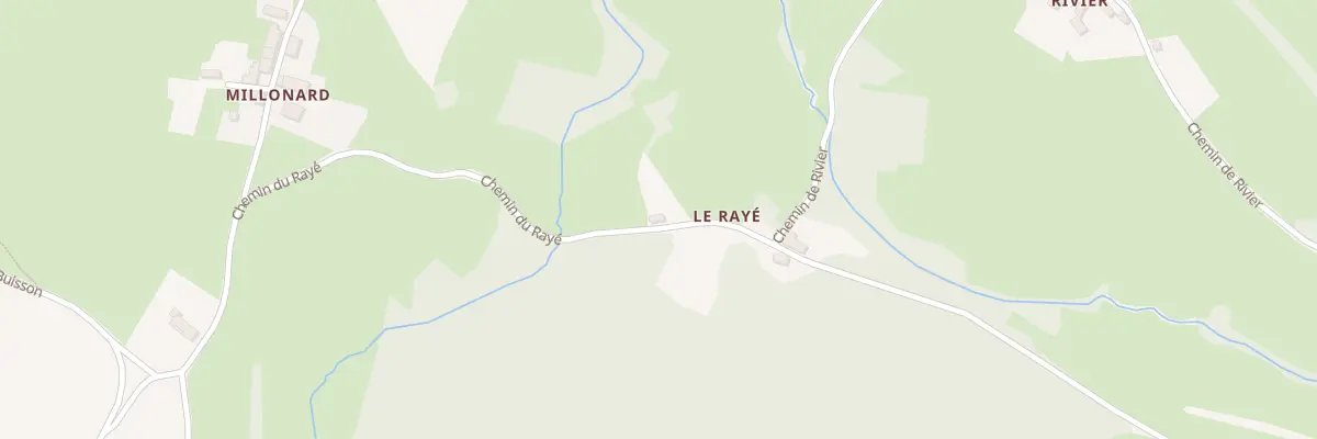 Plan du 565 Che du Rayé à Saint-Germain-la-Montagne