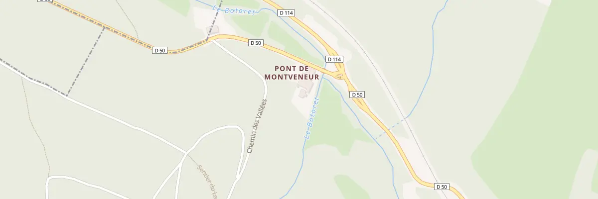 Plan du 39 Rte Belmont à Belleroche