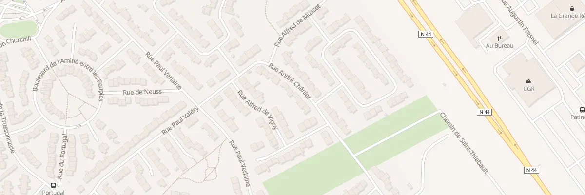 Plan du 18 Rue André Chénier à Châlons-en-Champagne