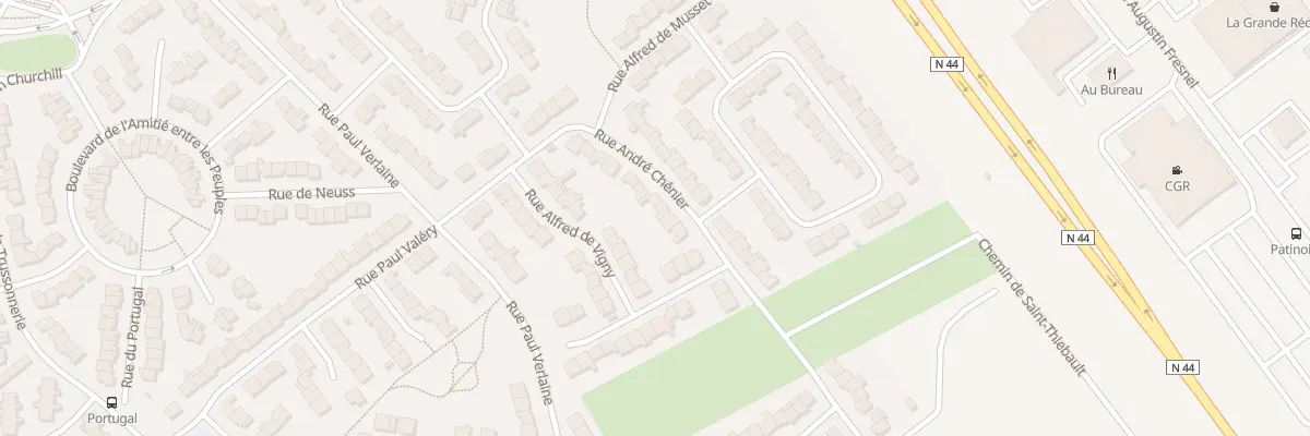Plan du 20 Rue André Chénier à Châlons-en-Champagne