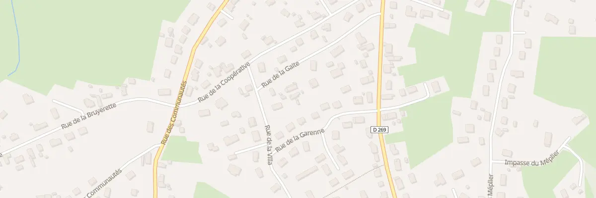 Plan du 3 Rue de la Gaite à Blanzy