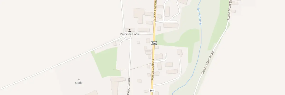 Plan du 14 Rue de Châlons à Coole