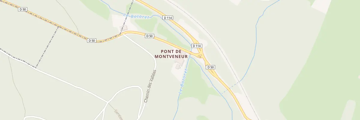 Plan du 49 Rte Belmont à Belleroche