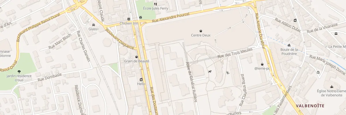 Plan du 19 Rue des Docteurs Charcot à Saint-Étienne