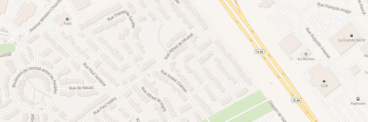 Plan du 62 Rue Clément Marot à Châlons-en-Champagne