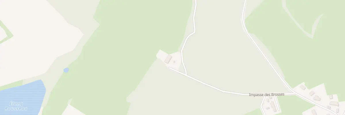 Plan du 2 Imp des Brosses à Auxy