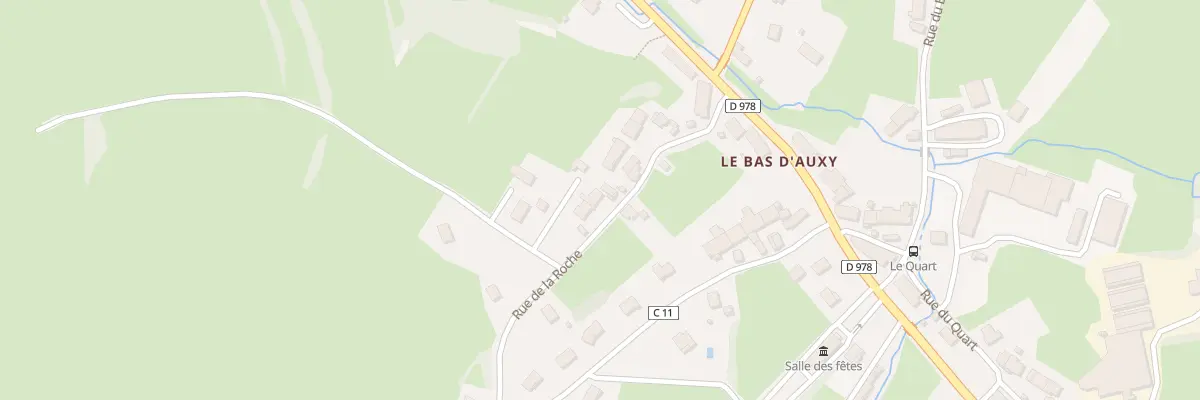 Plan du 20 Rue de la Roche à Auxy