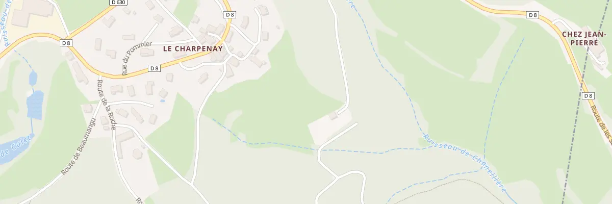 Plan du 54 Imp du Marronnier aux Sauvages