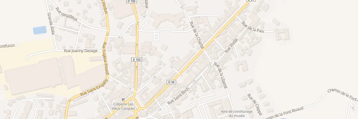 Plan du 6 Bd de la République à Chazelles-sur-Lyon