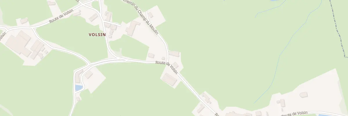 Plan du 10 Che du Champ du Moulin au Rousset-Marizy